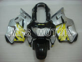Honda CBR600 F4 1999-2000 Injection ABS Fairing - Factory Style - Black Silver - MFS3126
